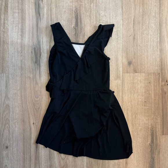 balera Black dance costume leotard with skirt - Picture 5 of 5